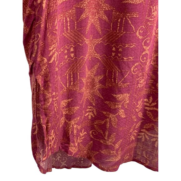 Urban Outfitters Free People Large Women Long Sleeve Boho Tunic Top Blouse New - Picture 5 of 10